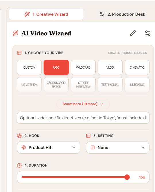 The video maker
